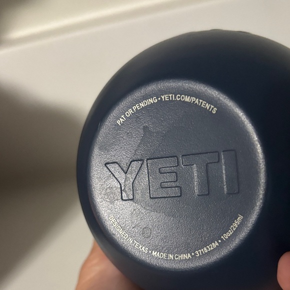 YETI Blue Stainless Steel Tumbler - Picture 2 of 4